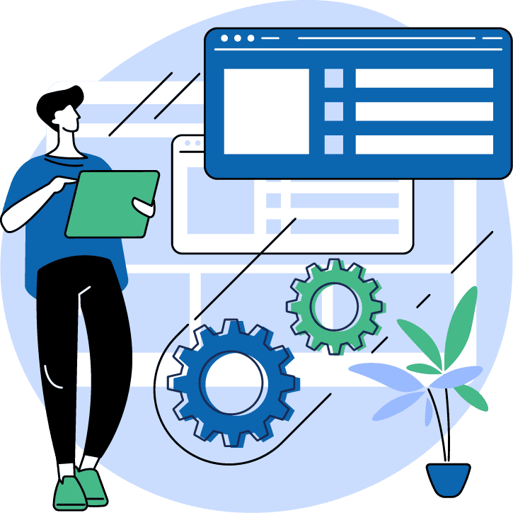 Ilustración de mantenimiento